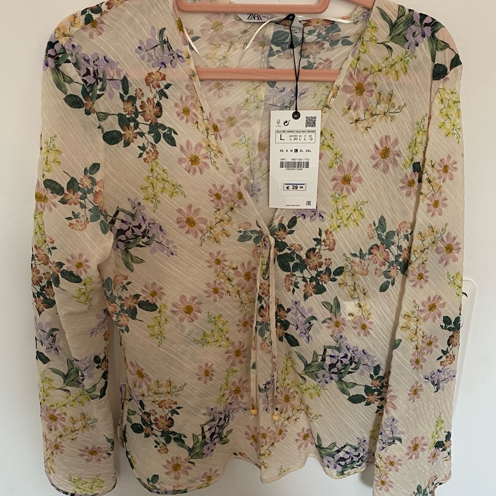 Zara blouse net